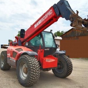 foto 12m/4t  telescopic loader Manitou 1240 (plates + new tires